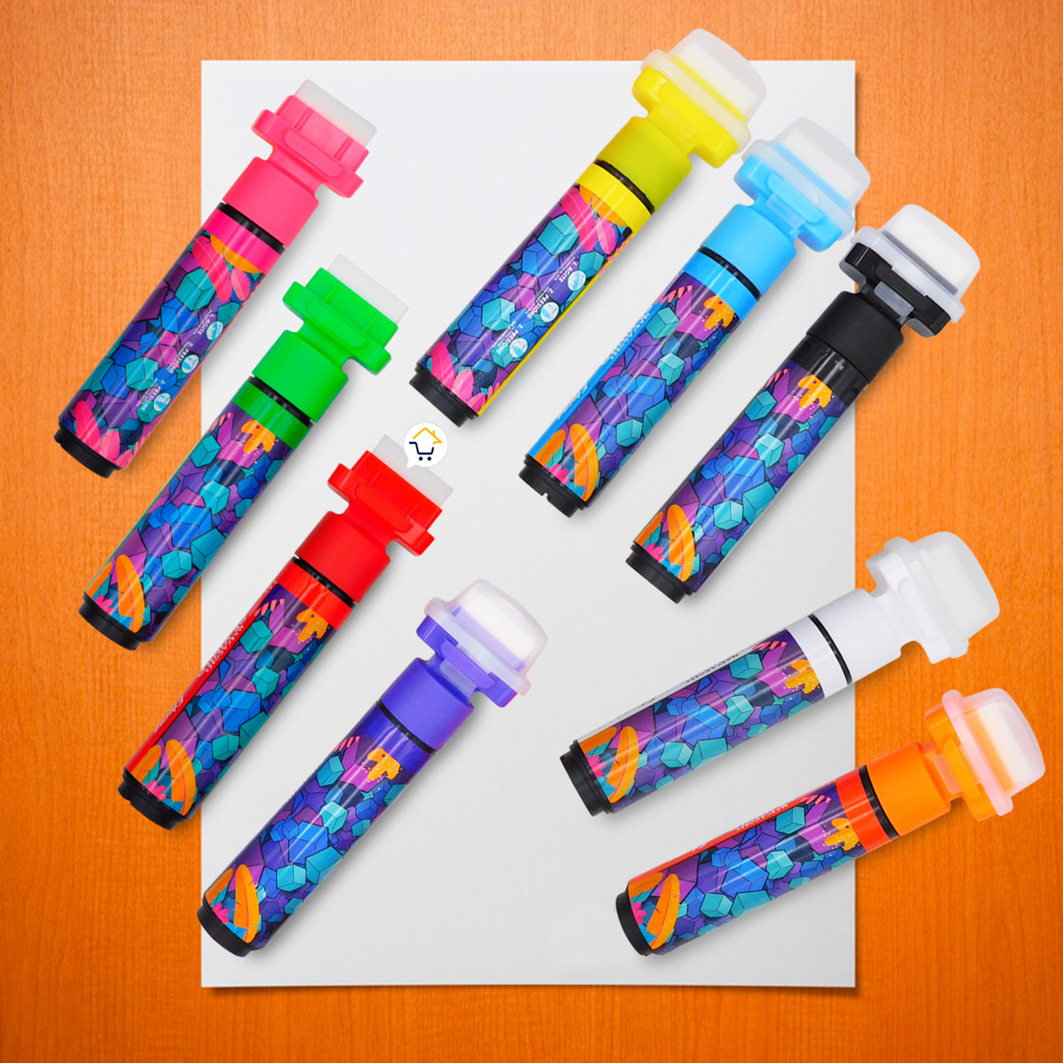 Miniatura 5 de Marcadores Vinilo X9 Punta Plana ET564